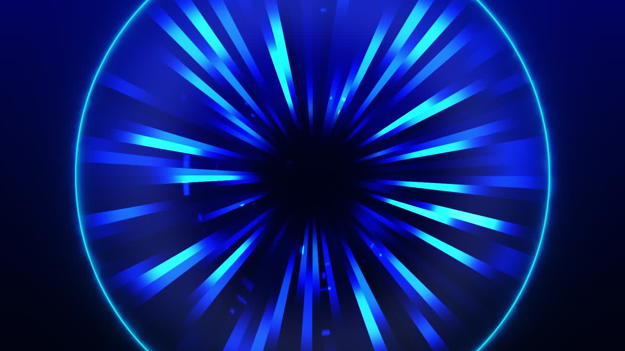 가상 눈: 추상적인 배경, 미래의 첨단 기술 개념, 3d 루프 애니메이션