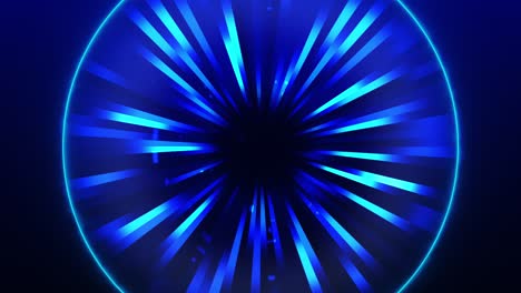 virtual eye abstract background. futuristic high tech concept. 3d loop animation