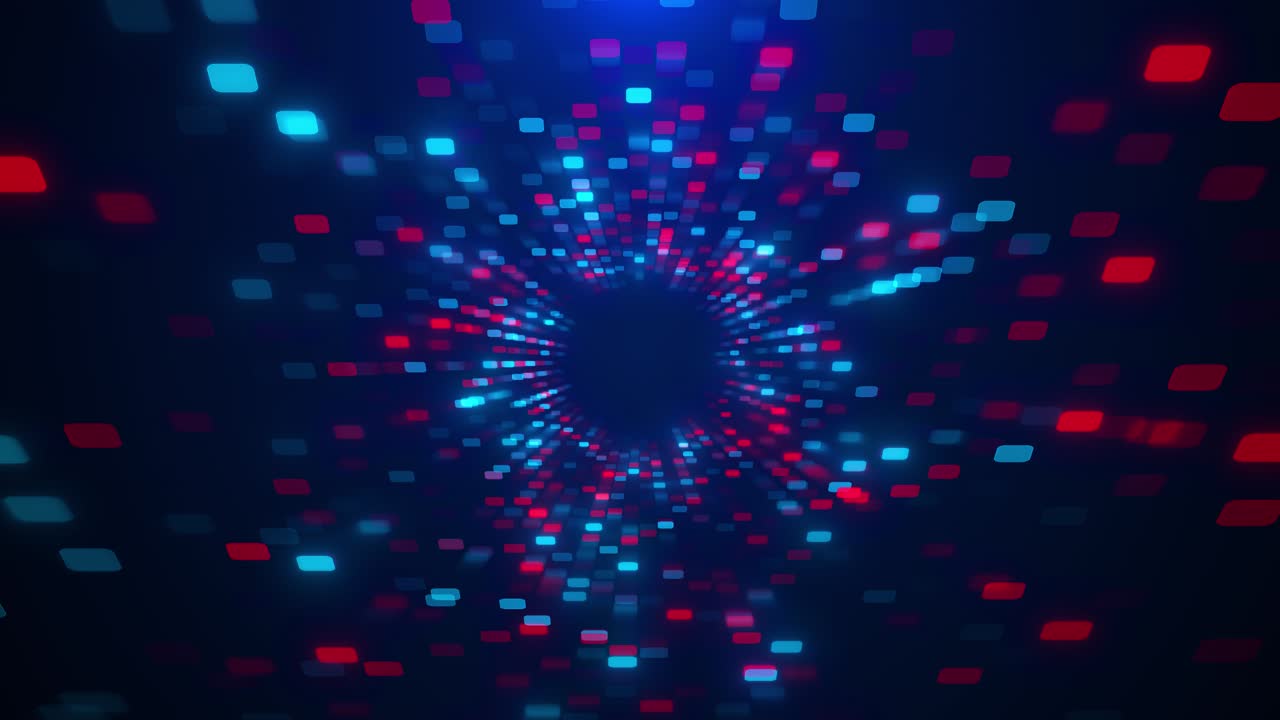 Abstract technology internet network polygonal dots lines background digital cybersecurity