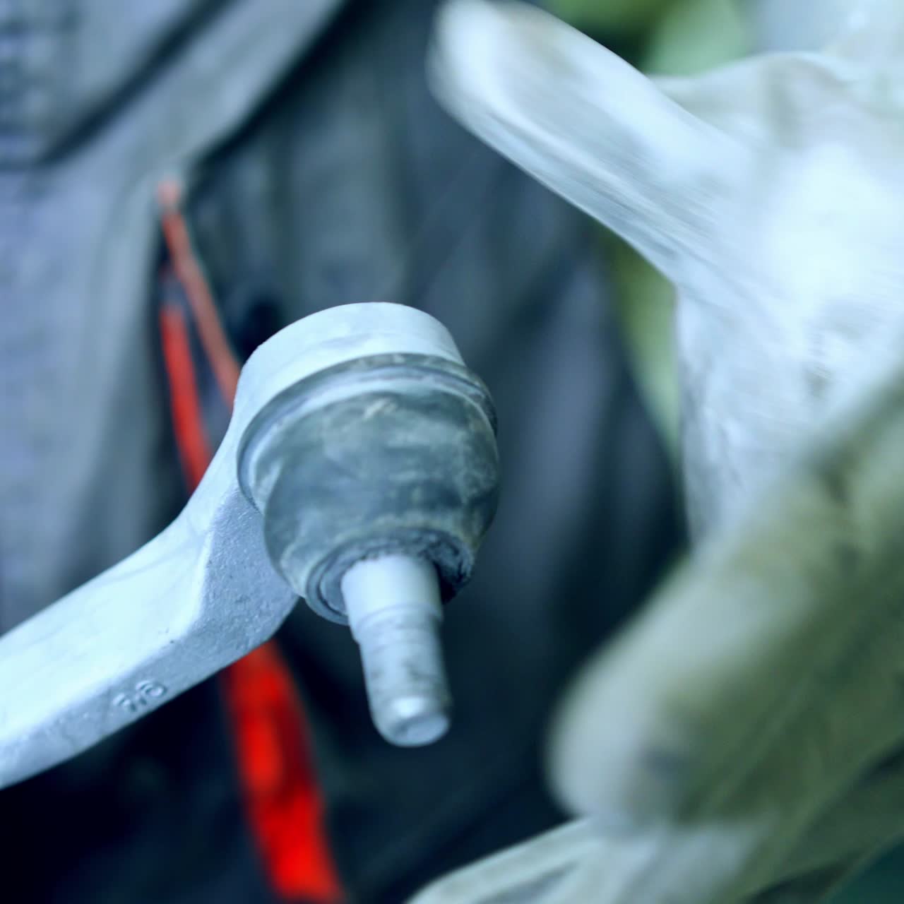 Industrial worker in factory