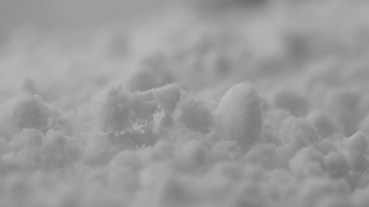 눈 의 근접적 인 모습