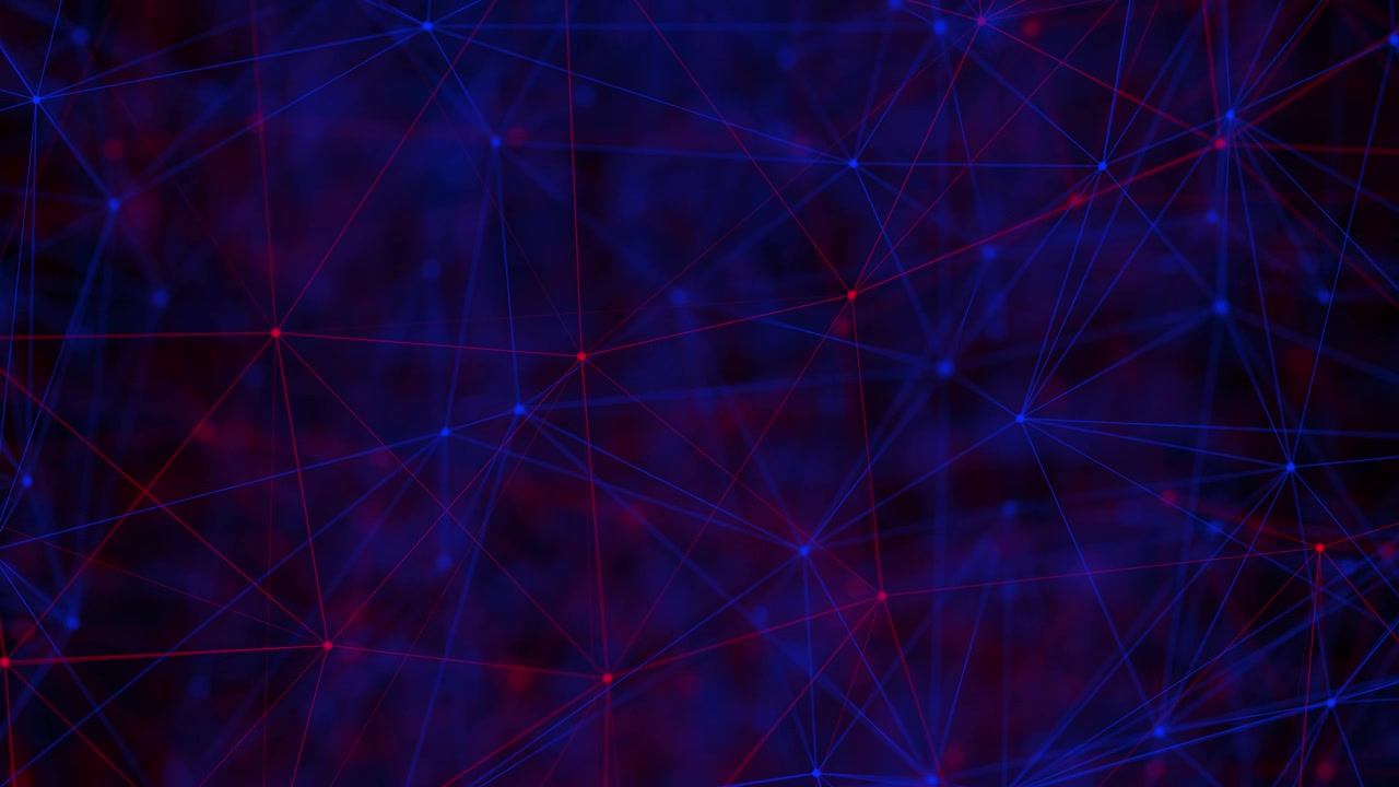 Technology digital abstract background 3d 4k network connection tech network connection lines dots