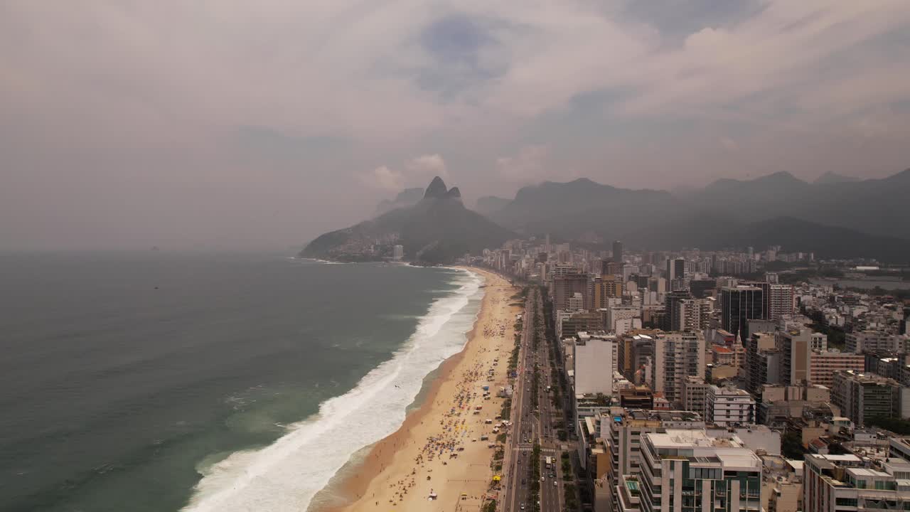 playa de ipanema en río de janeiro brasil