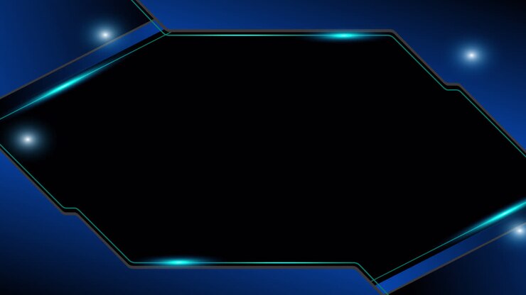Blue Abstract Geometric Background