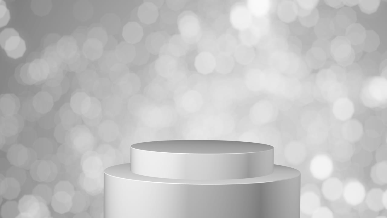 modelo de soporte de exhibición de productos gris