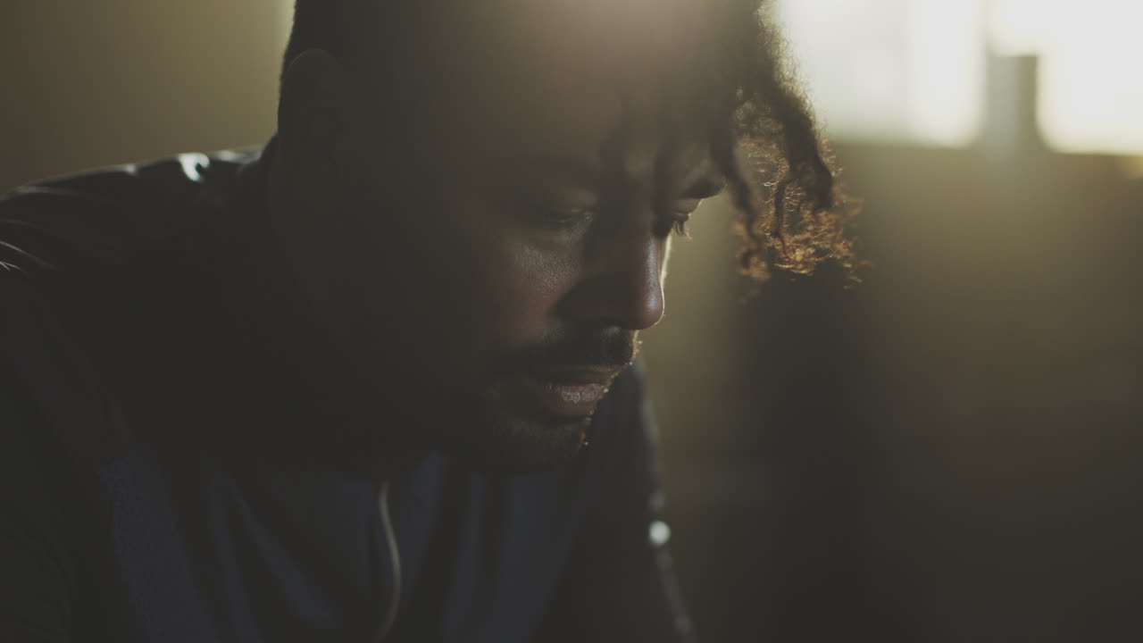 retrato en primer plano de un hombre