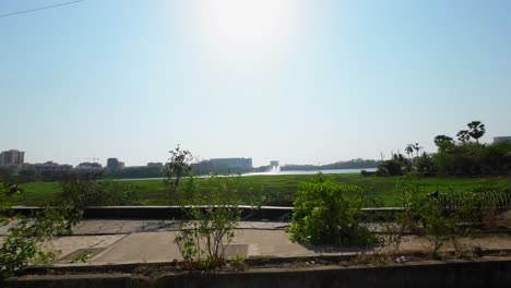 powai lake morning video in view