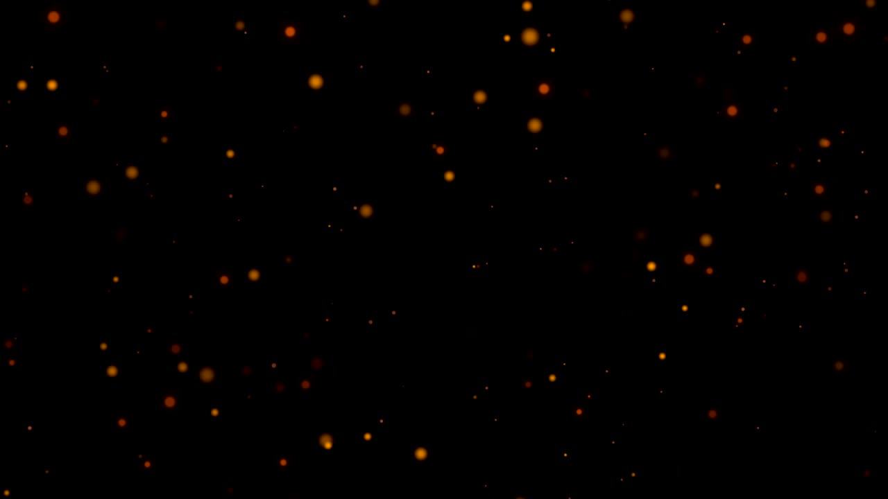 fondo de partículas de chispas voladoras abstractas