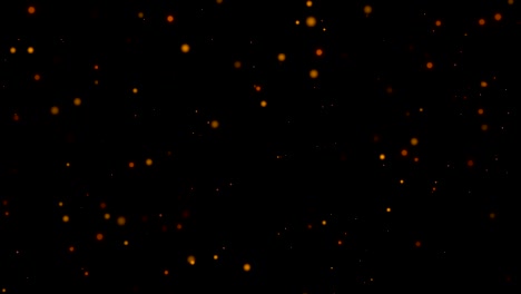 fondo de partículas de chispas voladoras abstractas