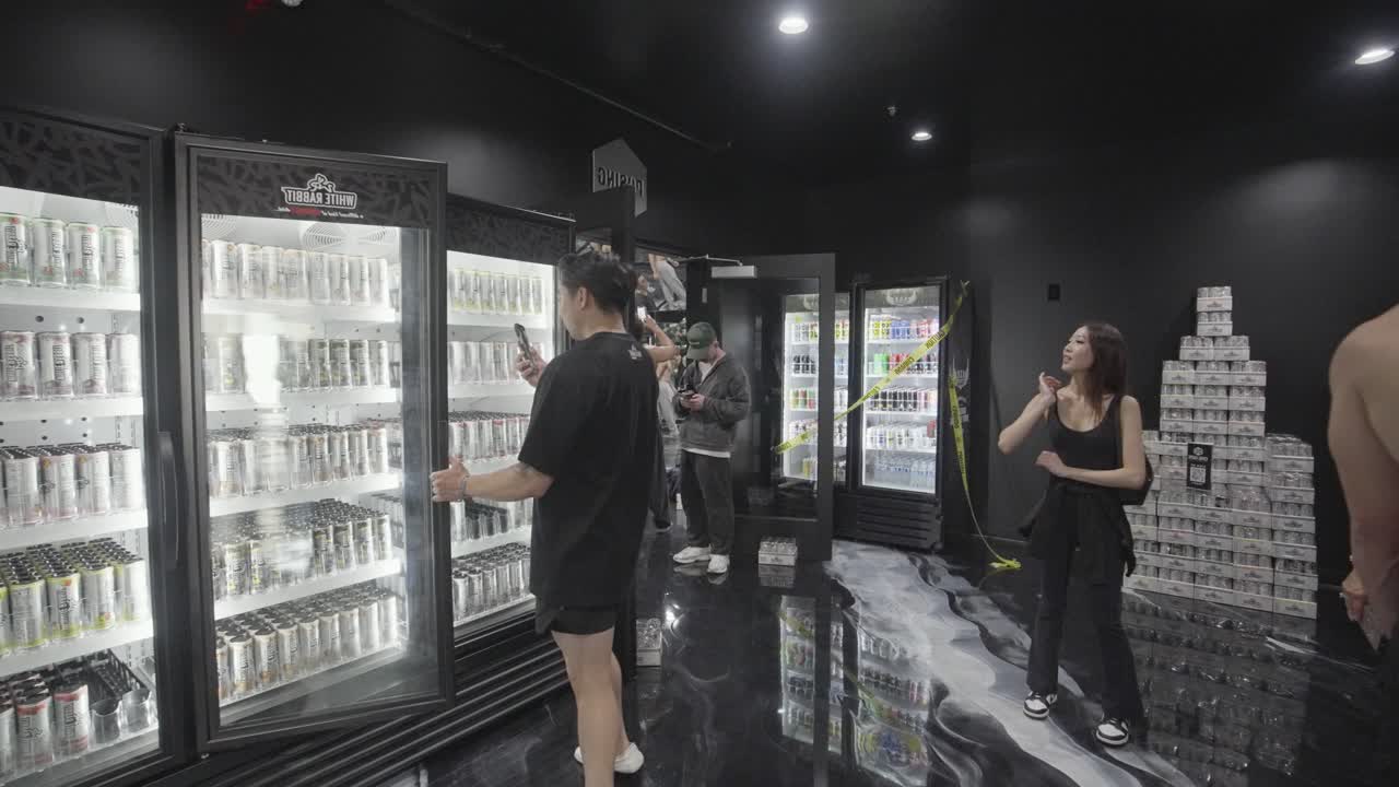 Dance Rehearsal in a Mirrored Studio