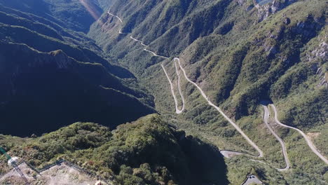 panoramic view of serra do rio do rastro, santa catarina