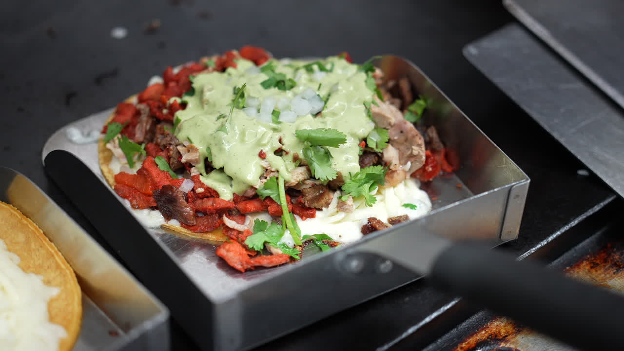 cierre aislado de una mulita antes de poner la parte superior - serie de camiones de comida