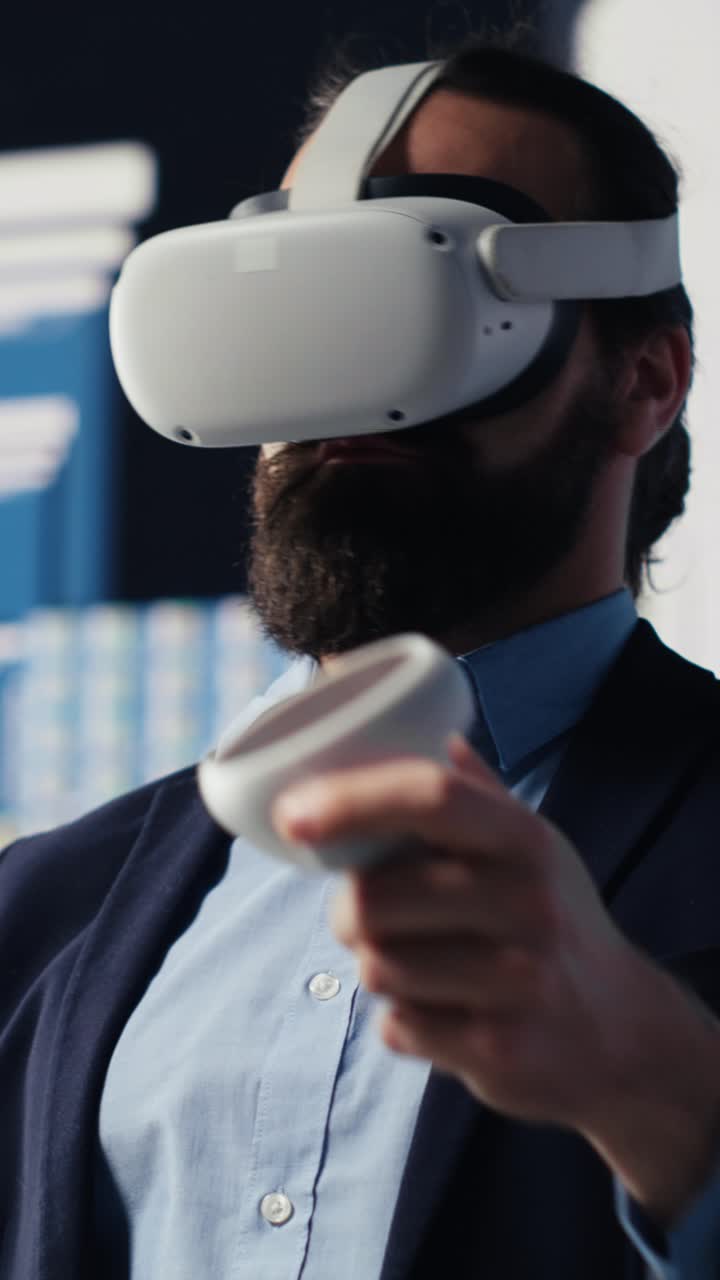 Vertical Video Leader does data driven planning with VR device set for successful strategy