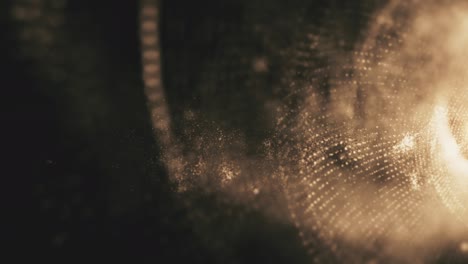 simulación de datos de cadena de bloques de matriz criptográfica