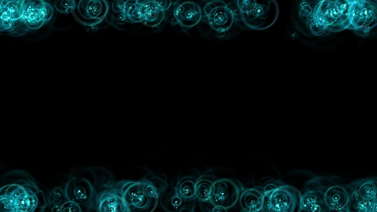 반지 모양 입자 애니메이션 모션 그래픽