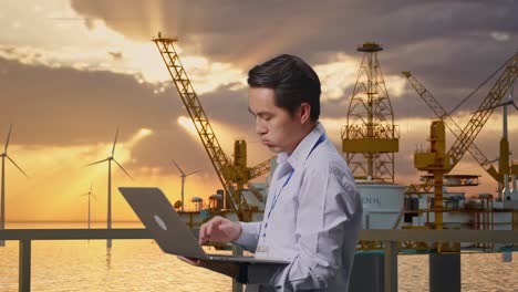 offshore engineer facing challenges