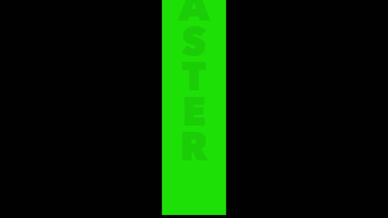 Buona Pasqua con linea verde su gradiente nero alla moda