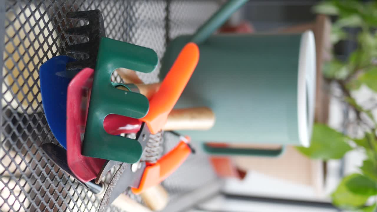 Gardening Tools and Watering Can