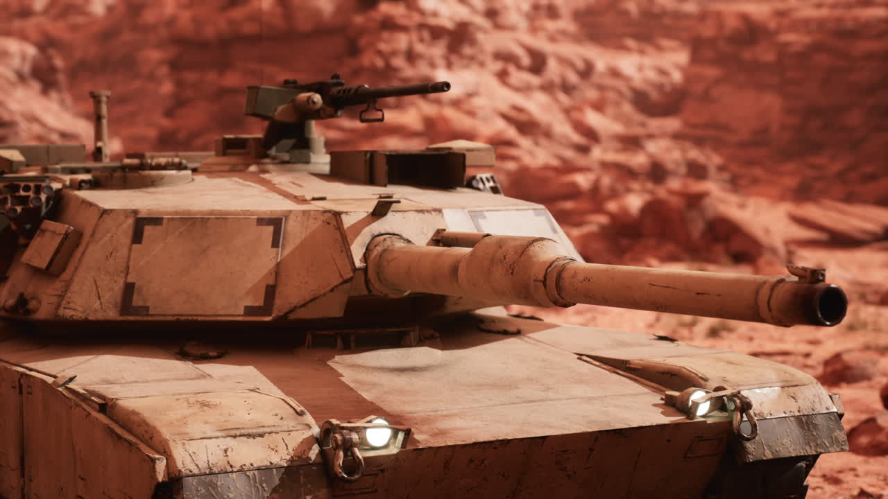 Il carro armato americano Abrams in Afghanistan