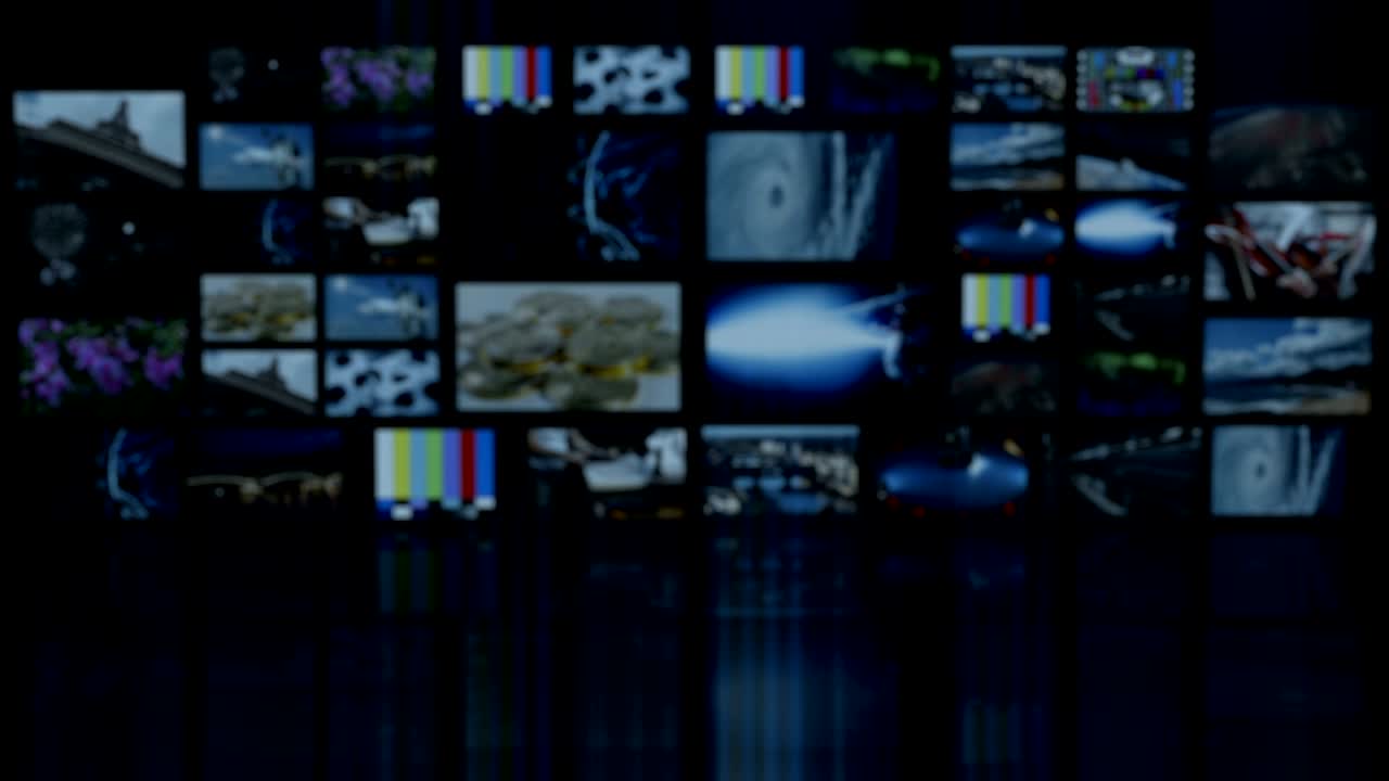 가상 tv 스튜디오는 녹색 화면 또는 크로마 키 비디오 프로덕션에서 가상 배경으로 사용하도록 설계되었습니다.