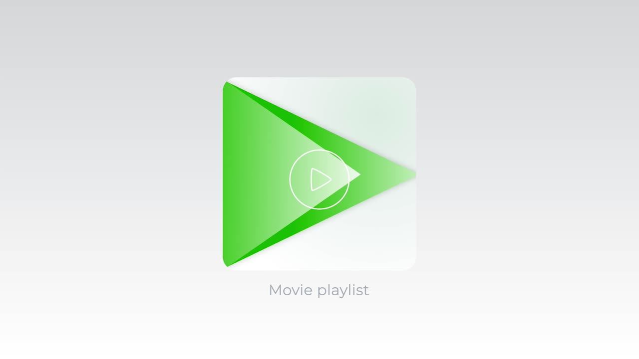 Movie Playlist App Icon