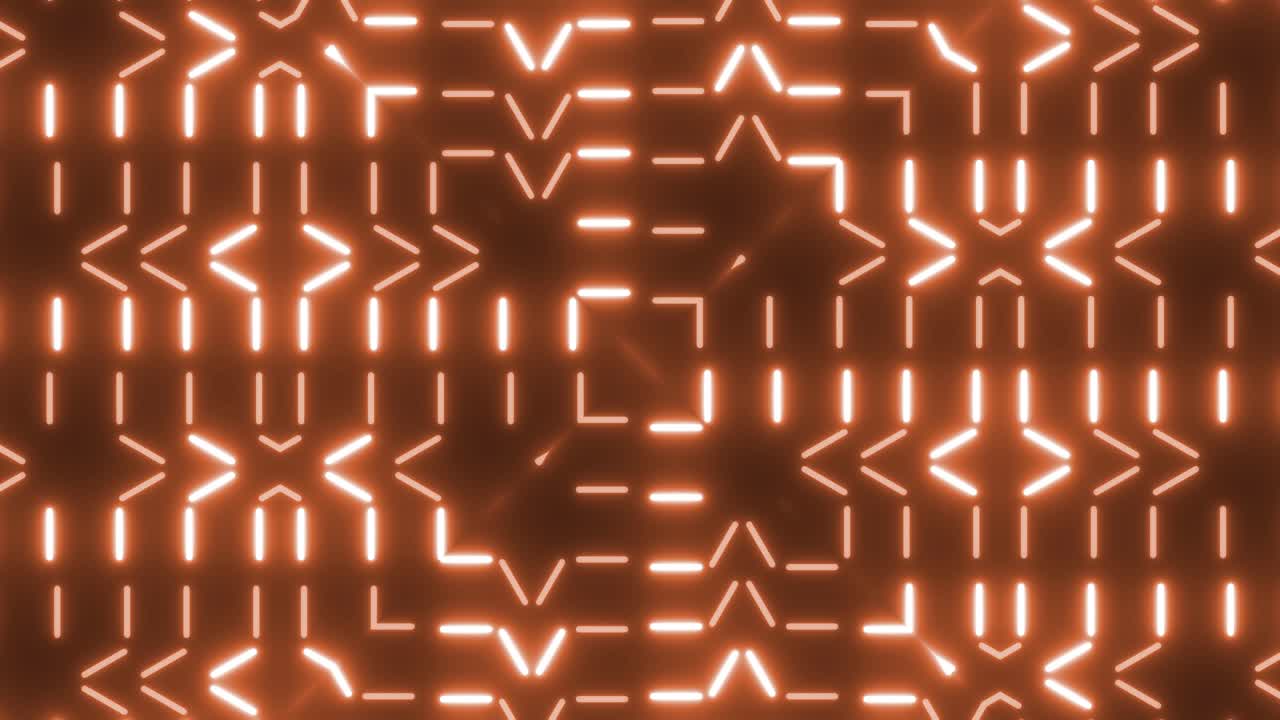 patrón geométrico de neón abstracto