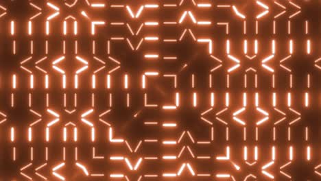 patrón geométrico de neón abstracto