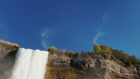 Niagara-Fällt-Vor-Blauem-Himmel