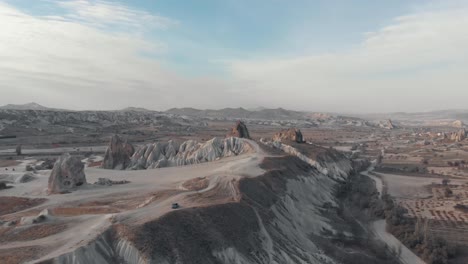 formación de rocas en el paisaje de capadocia, turquía