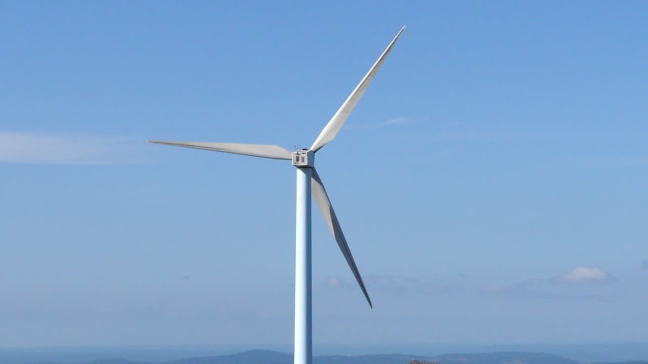 청정 재생 가능한 에너지를 생산하는 풍력 터빈