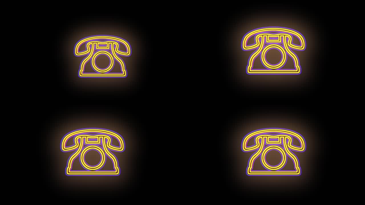 레트로 전화 패턴