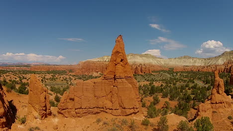 Aerial-shots-of-Kodachrome-Basin,-Utah