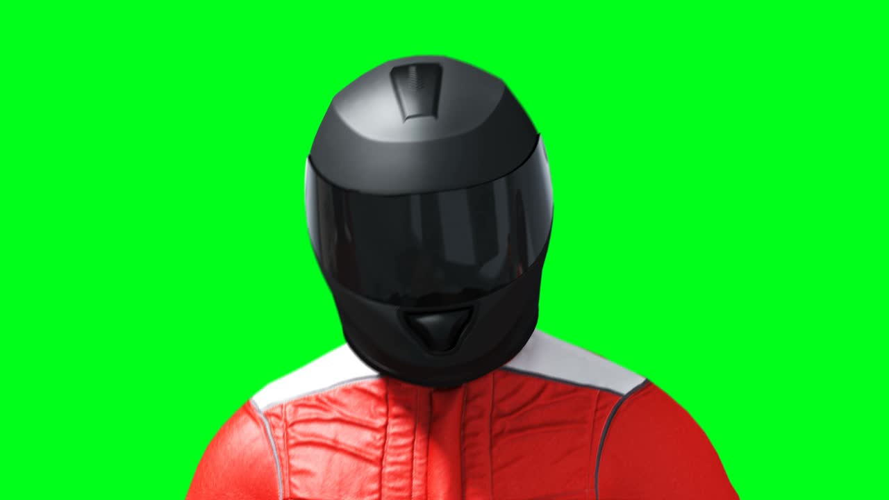 animación de coches de carreras. movimiento físico borroso. pantalla verde realista animación 4k.