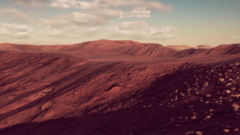 hermosas dunas de arena en el desierto del sáhara al atardecer