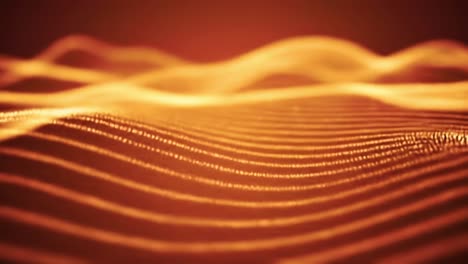 bright, flowing waves of light dance across the screen, creating a stunning visual effect during a creative arts festival. this dynamic display captures the attention of onlookers at night.
