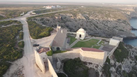 chapel and walled fort of santo antonio de belixe, sagres , algarve