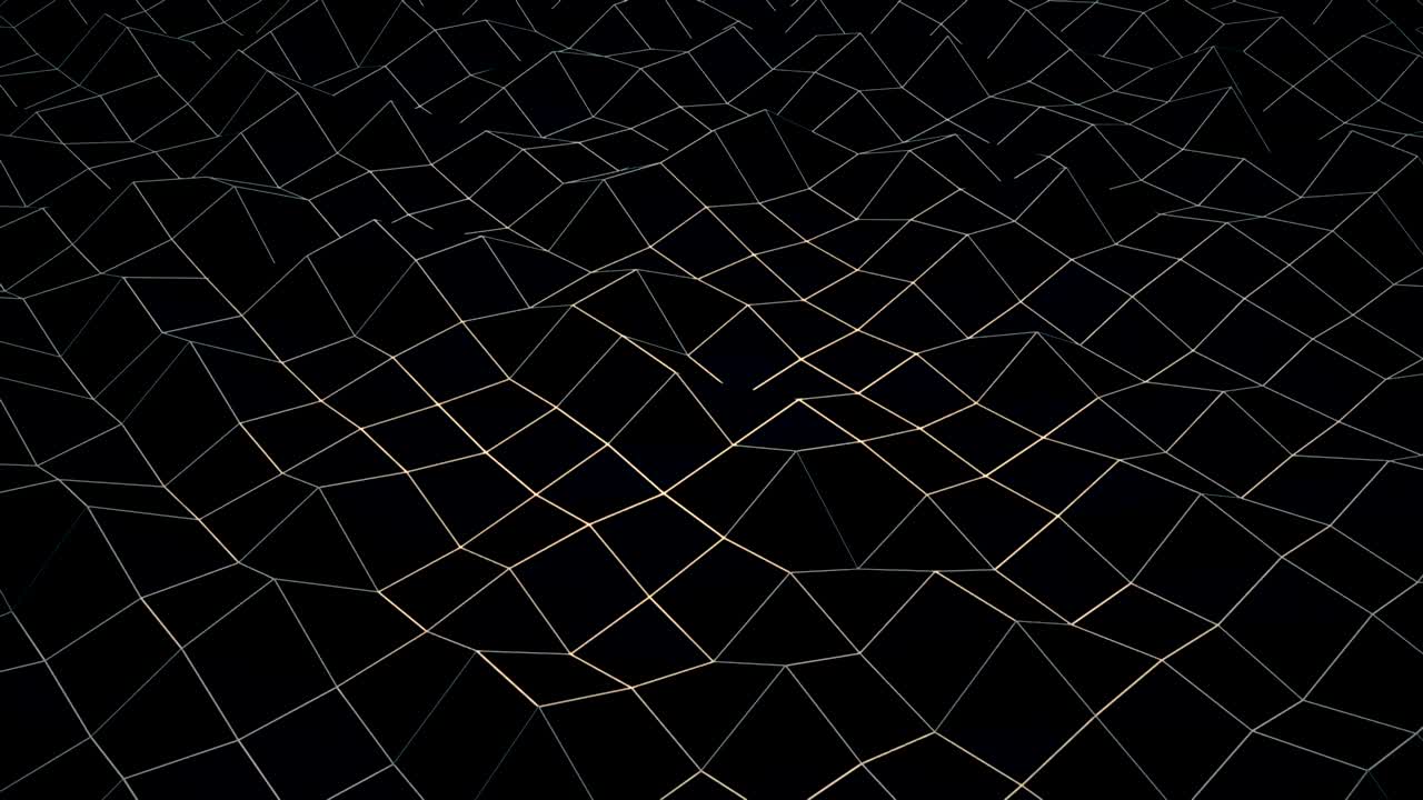 Black Low Poly Abstract Background