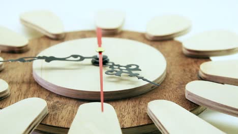 wooden plywood wall clock