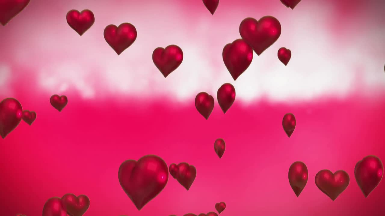 Palloncini a forma di cuore di San Valentino
