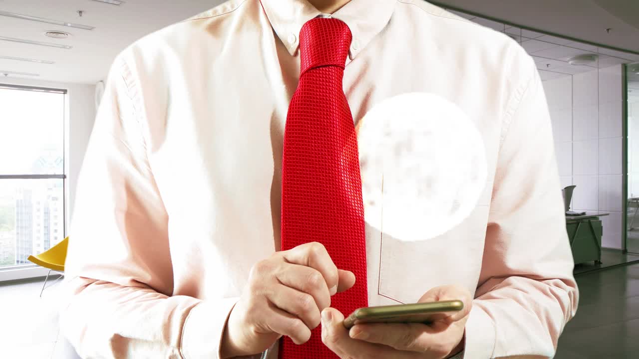 뉴욕 최고의 여행 제안: 홀로그램 사업가 개념