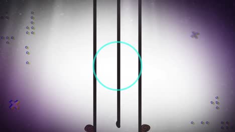 animación digital de formas abstractas que se mueven contra un fondo gris