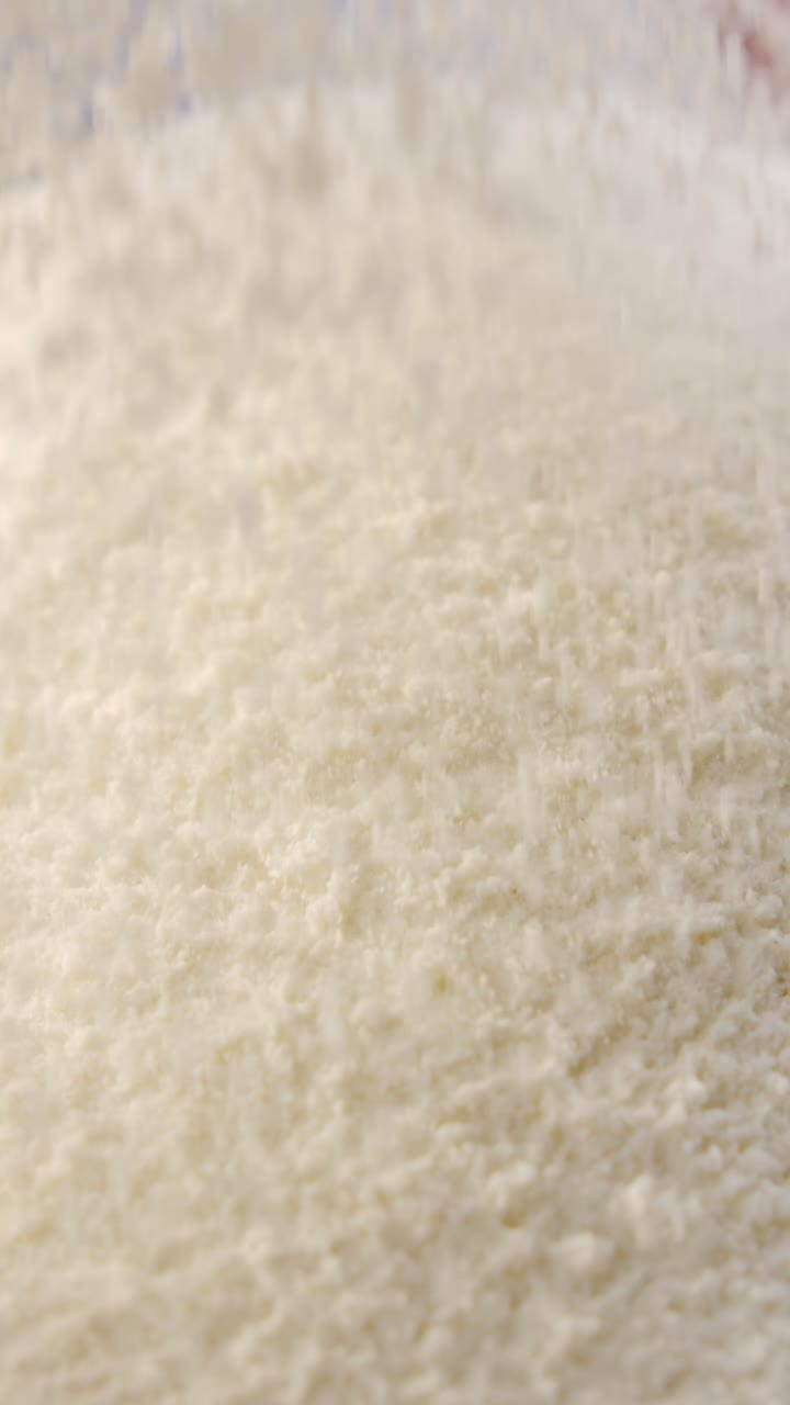 Close-up of White Fluffy Texture
