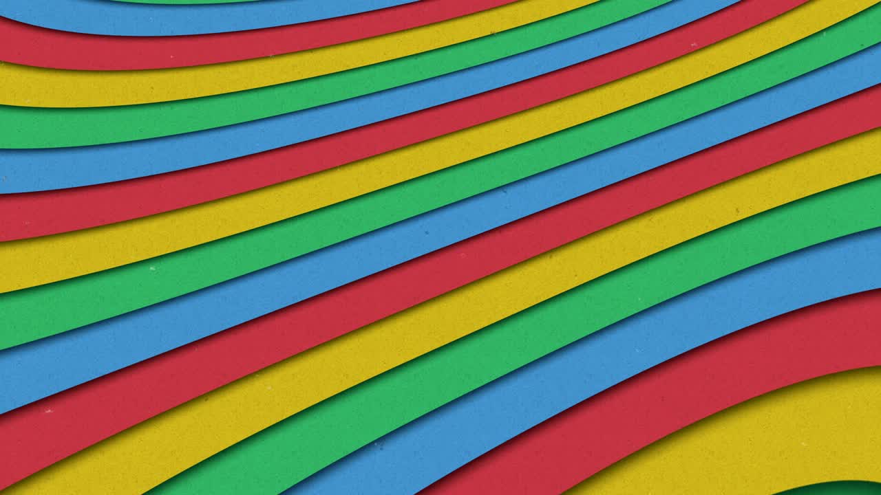 formas abstractas rayas coloridas ondas bucles sin costuras textura animada