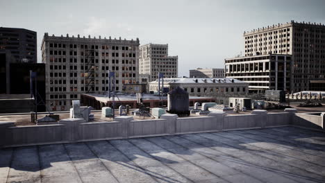 city rooftop view