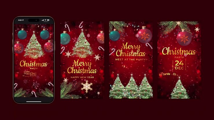 Christmas Party Event Flyers