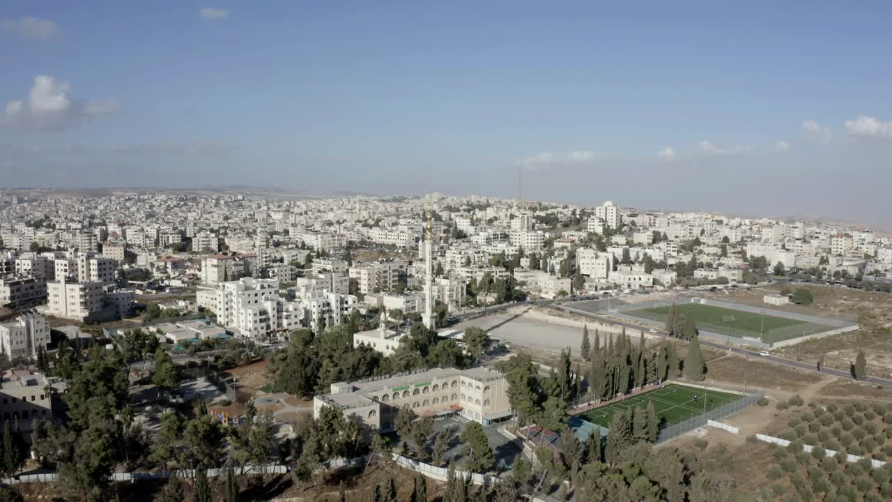 팔레스타인 베이트 하니나 동네, 예루살렘 공중 사진