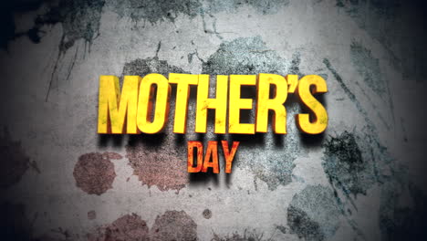 Mothers-Day-on-grunge-texture-with-spray-splashes
