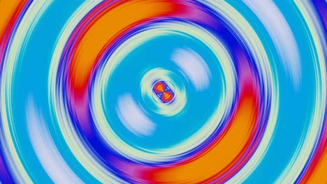 fondo brillante abstracto en tonos naranja y azul