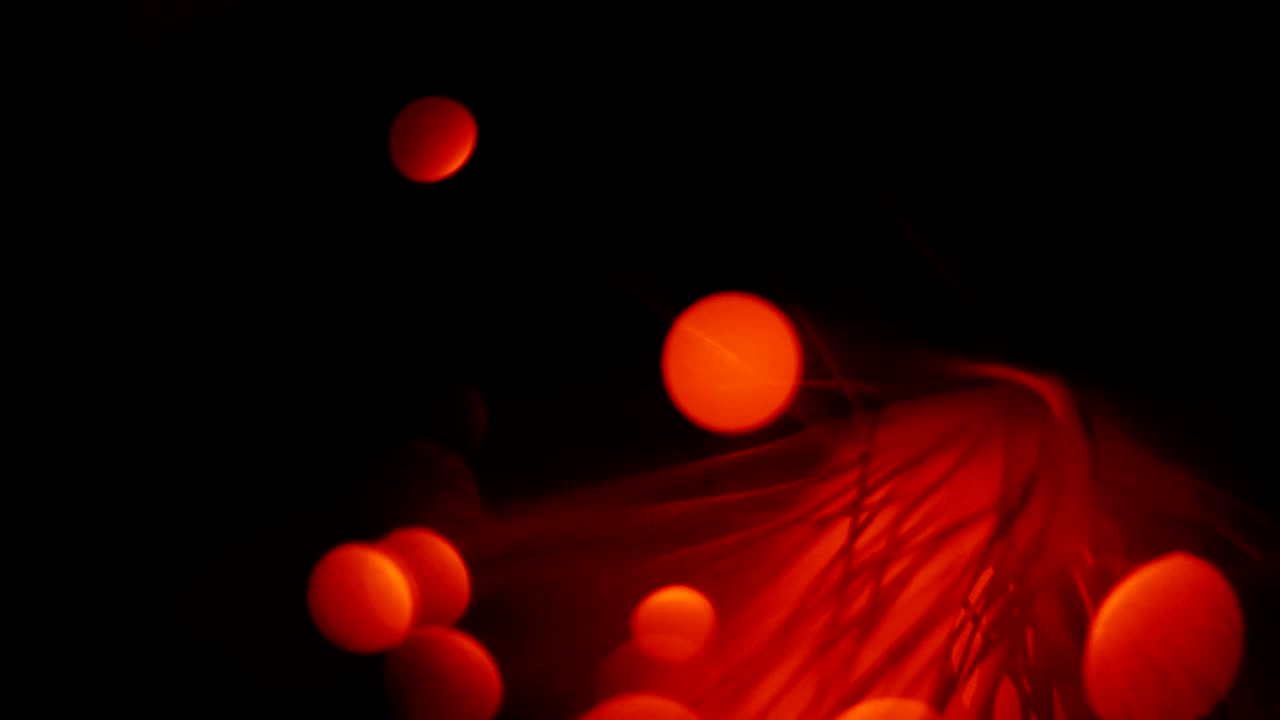 검은색 배경에 보케 빛의 선, 보케 추상적인 배경