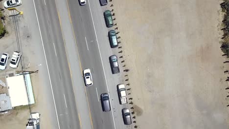 autopista de la costa del pacífico de doble carril